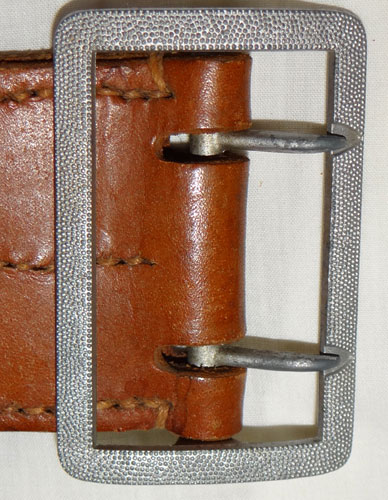 Luftwaffe / Army Officers Brown Leather Belt with Open Claw Buckle