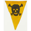 German WW II Mine Field Pennant