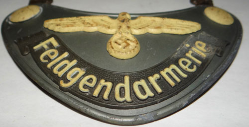 Army Feldgendarmerie Gorget