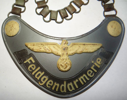 Army Feldgendarmerie Gorget