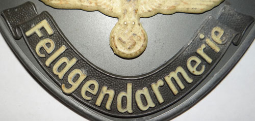 Army Feldgendarmerie Gorget