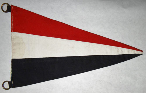 WW II German Div. Commander Auto Pennant