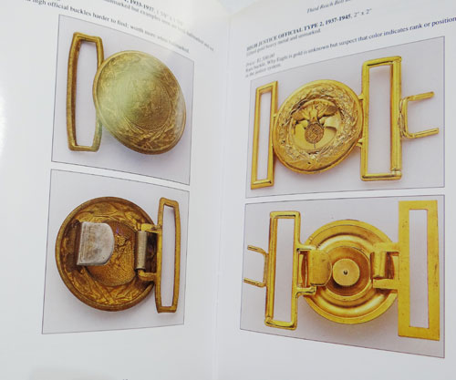 Third Reich Belt Buckle Book