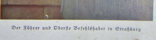 Colored Hitler Postcard
