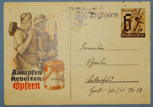 1940 WHW Postcard