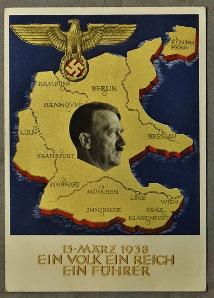 Austria Commemorating 13-Marz 1938 Postcard