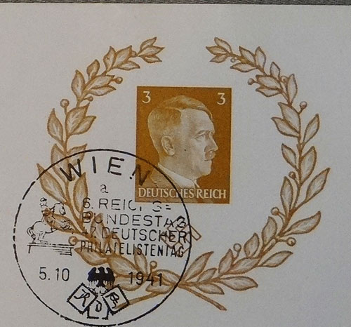 1941 Vienna Commemorative Postcard