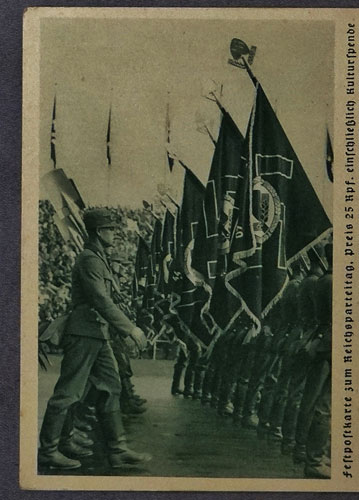 1937 Postcard Commemorating the Reichsparteitag in Nurnberg