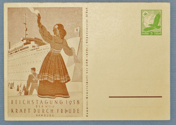 Reichstagung 1938 Postcard Reichstagung 1938 Postcard