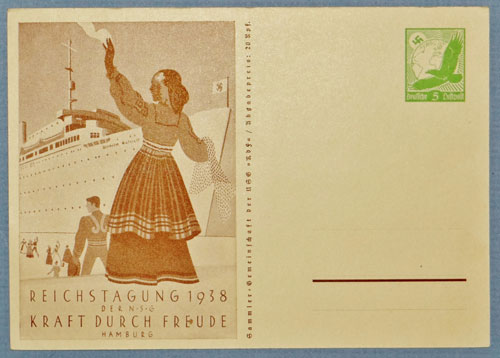 Reichstagung 1938 Postcard