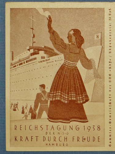 Reichstagung 1938 Postcard