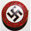 "GES. GESCH." Marked NSDAP Enamel Party Badge