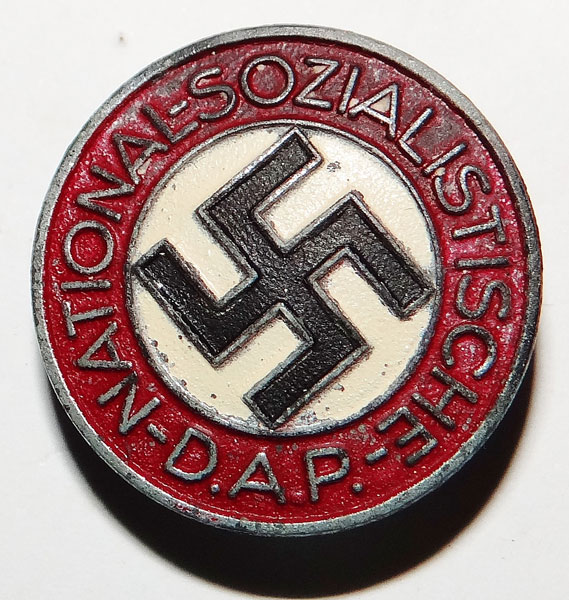 German Red Cross Member's Enamel Badge German Red Cross Member's Enamel Badge