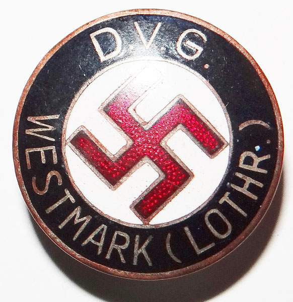 SS/SA 1934 Enamel Ski Badge SS/SA 1934 Enamel Ski Badge