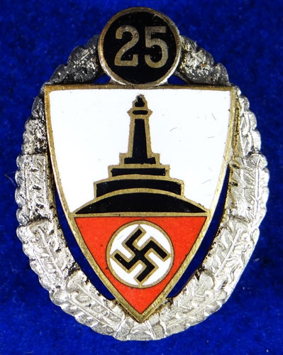 Type II 25 Year Kyffhauserbund Member's Badge