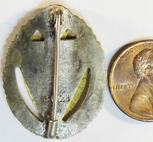 Type II 25 Year Kyffhauserbund Member’s Enamel Badge