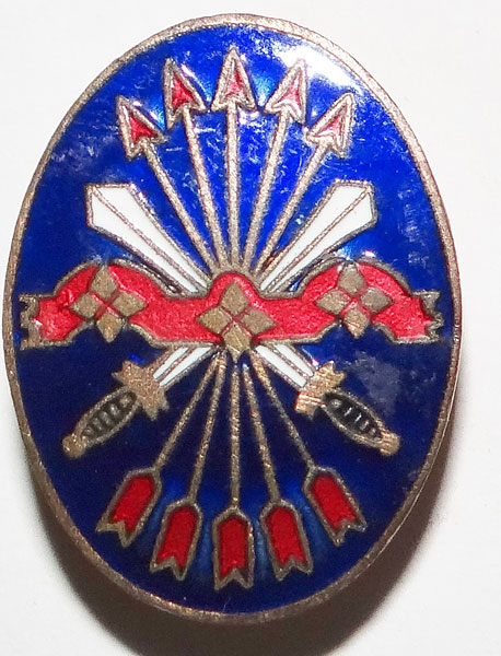 Spanish Blue Division Volunteers Commemorative Enamel Badge Spanish Blue Division Volunteers Commemorative Enamel Badge