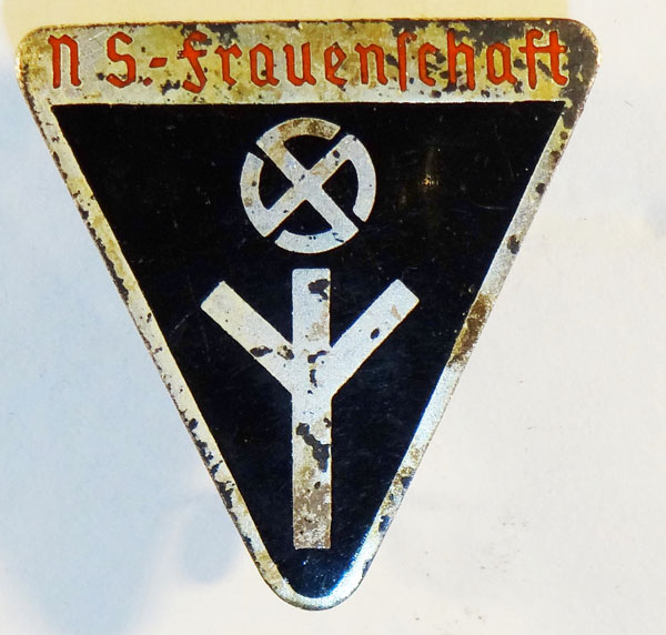 N.S. FRAUENSCHAFT Enamel Member’s Badge N.S. FRAUENSCHAFT Enamel Member’s Badge