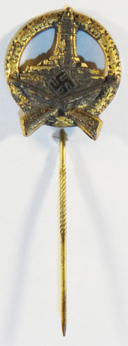 Gold Shooting Award Stick Pin