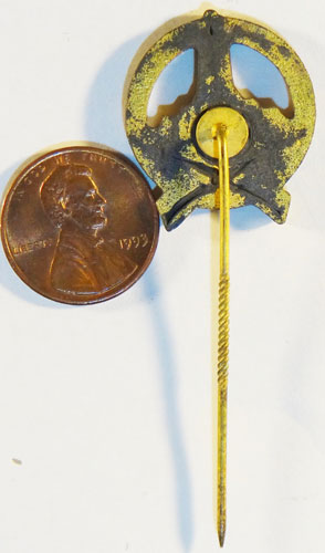 Gold Shooting Award Stick Pin