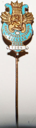 1864 Enamel Stick Pin