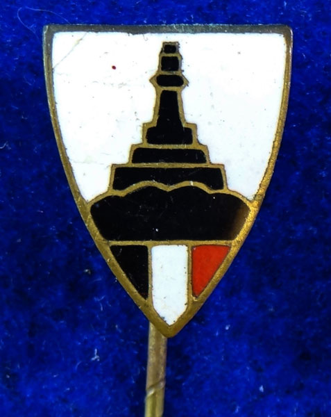 Type I "Kyffhauserbund" Enamel Member's Stick Pin Type I "Kyffhauserbund" Enamel Member's Stick Pin