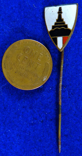 Type I "Kyffhauserbund" Enamel Member's Stick Pin