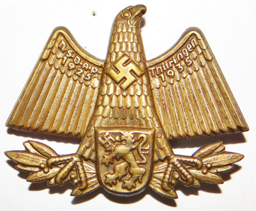 NSDAP 1925 / 1935 Thuringen Tinnie