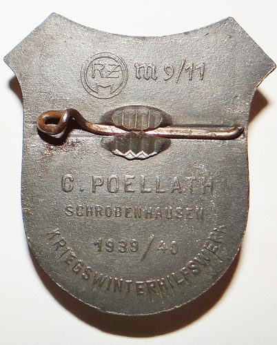 Munchen 1939/40 WHW Donation Tinnie
