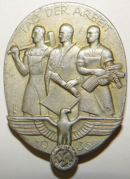 1935 Tag Der Arbeit Tinnie