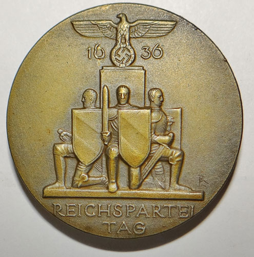 1936 Reichspartei Tag Tinnie