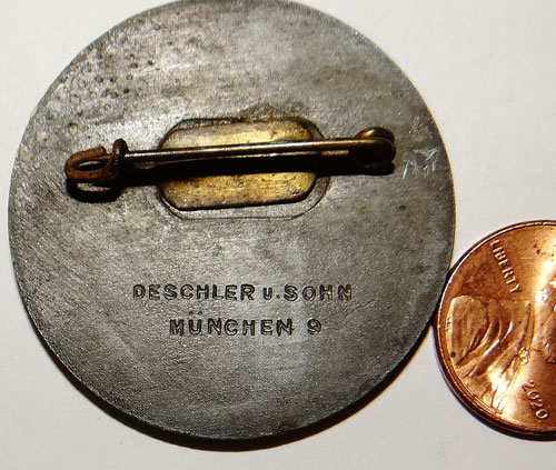 1936 Reichspartei Tag Tinnie