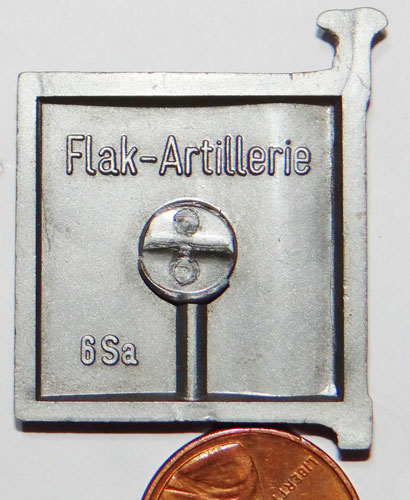 Luftwaffe Flak Troops WHW Flag Donation Tinnie