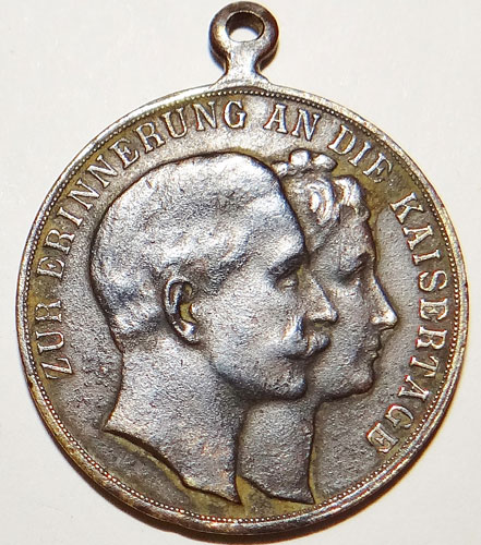 1905 Kaisertage Coblenz Medal