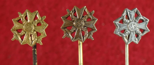 Spanish Cross Stick Pin Set