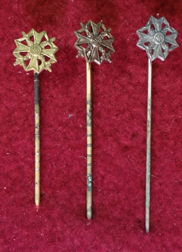 Spanish Cross Stick Pin Set