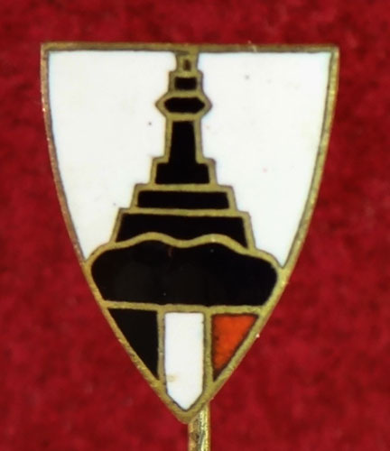 Pre Nazi "Kyffhauserbund" Enamel Member's Stick Pin