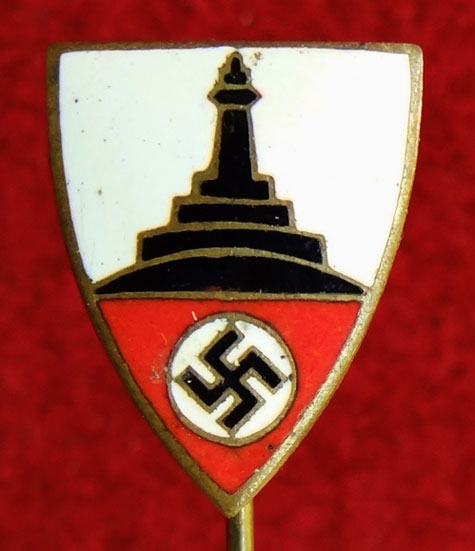 Nazi Kyffhauserbund Enamel Member's Stick Pin