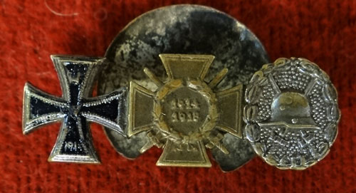 Three Place Award Lapel Badge