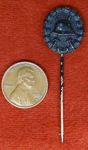 World War I Black Wound Badge Stick Pin