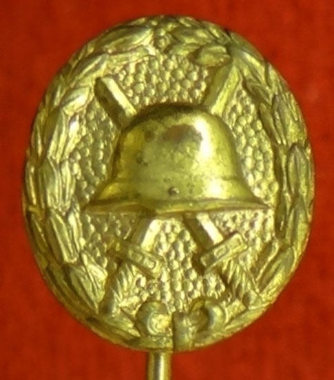 WW I Gold Wound Badge Stick Pin