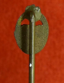 Bronze Panzer Assault Badge Stick Pin