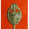 Bronze Panzer Assault Badge Stick Pin