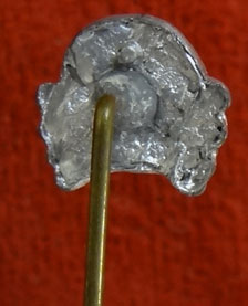 Panzer Type Skull Stick Pin