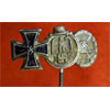 WW II Three Place Award Stick Pin