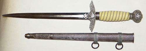 Luftwaffe 2nd Model Dagger by "A.W.jr" Solingen