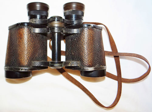 German WW II 6 x 30 Binoculars with Capture Document