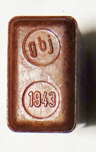 WW II German Decontamination Capsule for Gas Mask
