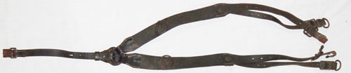 German WW II Combat "Y" Straps with "D" Rings