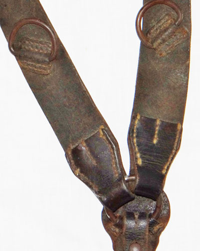 German WW II Combat "Y" Straps with "D" Rings